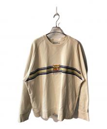 Onitsuka Tiger（オニツカタイガー）の古着「SWEAT TOP」｜ベージュ