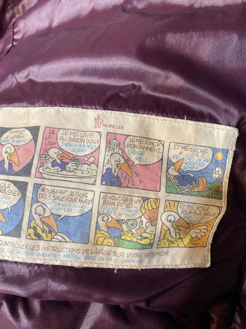 MONCLER（モンクレール）MONCLER (モンクレール) MELBA バーガンディーの古着・服飾アイテム
