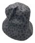Hysteric Glamour (ヒステリックグラマー) CHEETAH柄 バケットハット グレー×ブラック サイズ:Ｍ：7000円
