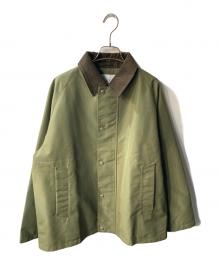417 by EDIFICE（417 バイ エディフィス）の古着「2レイヤーユーティリティ ブルゾン」｜カーキ