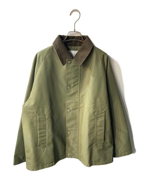 417 by EDIFICE（417 バイ エディフィス）417 by EDIFICE (417 バイ エディフィス) 2レイヤーユーティリティ ブルゾン カーキ サイズ:Lの古着・服飾アイテム