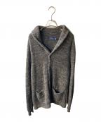 POLO RALPH LAURENポロ・ラルフローレン）の古着「ショールカラーカーディガン」｜グレー