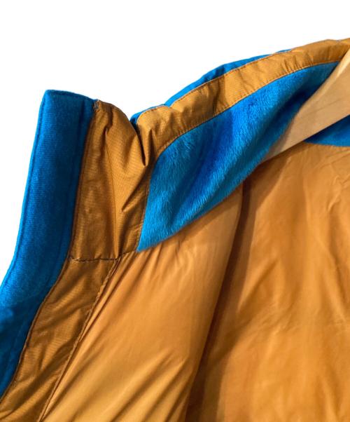 THE NORTH FACE（ザ ノース フェイス）THE NORTH FACE (ザ ノース フェイス) ダウンベスト ブラウン×ブルー サイズ:95の古着・服飾アイテム