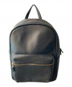 HushTugハッシュタグ）の古着「モンゴルレザーリュック」｜ブラック