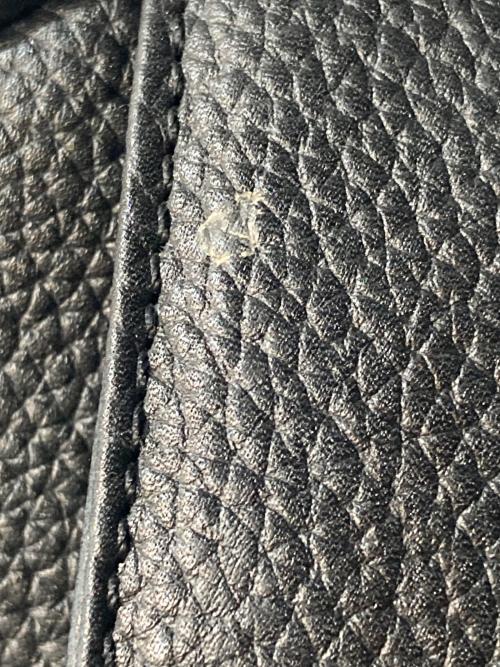 HushTug（ハッシュタグ）Hushtug (ハッシュタグ) モンゴルレザーリュック ブラックの古着・服飾アイテム