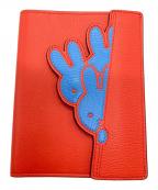 MULBERRY×miffyマルベリー×ミッフィ）の古着「パスポートカバー」｜オレンジ