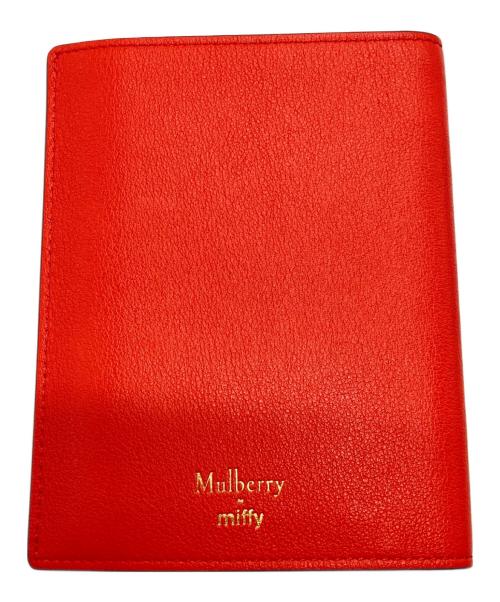 MULBERRY（マルベリー）MULBERRY (マルベリー) miffy (ミッフィ) パスポートカバー オレンジの古着・服飾アイテム