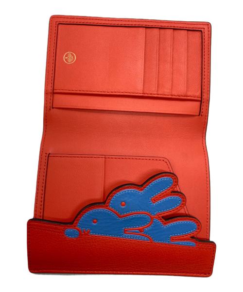 MULBERRY（マルベリー）MULBERRY (マルベリー) miffy (ミッフィ) パスポートカバー オレンジの古着・服飾アイテム