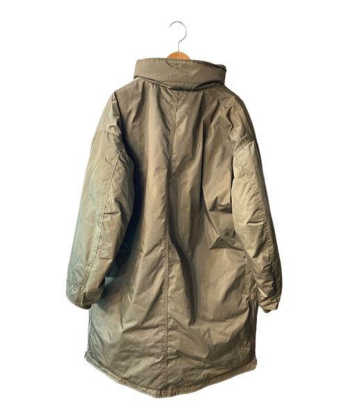 The Loft labo（ザロフトラボ）The Loft labo (ザロフトラボ) KAWADA FEATHER スタンドカラーダウンコート カーキの古着・服飾アイテム