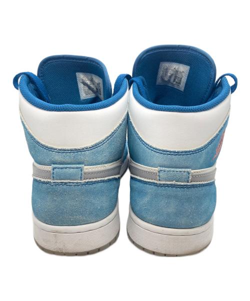NIKE（ナイキ）NIKE (ナイキ) Air Jordan 1 Mid SE ブルー×ホワイト サイズ:28.5㎝の古着・服飾アイテム