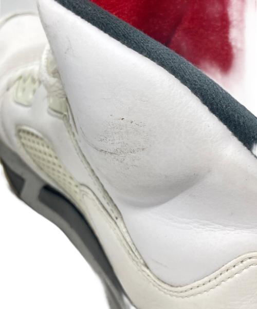 NIKE（ナイキ）NIKE (ナイキ) AIR JORDAN 5 RETRO ホワイト サイズ:27cmの古着・服飾アイテム