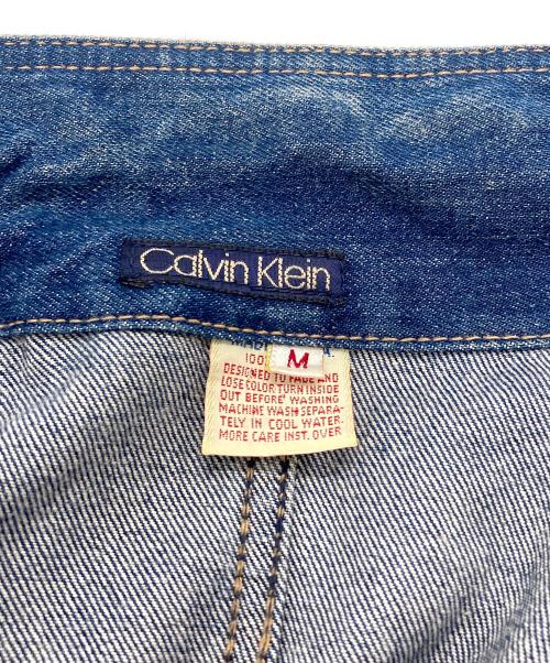 Calvin Klein（カルバンクライン）Calvin Klein (カルバンクライン) デニムジャケット インディゴ サイズ:Ｍの古着・服飾アイテム