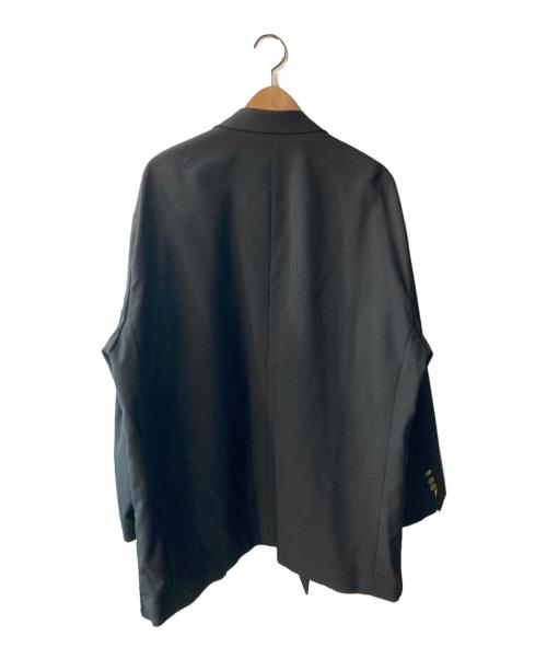 MAISON SPECIAL（メゾンスペシャル）MAISON SPECIAL (メゾンスペシャル) CORDURA Wool Prime-Over Peaked Lapel Gold Button Blazer ブラック サイズ:1の古着・服飾アイテム