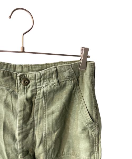 US ARMY（ユーエスアーミー）US ARMY (ユーエスアーミー) BAKER PANTS カーキ サイズ:ｗ34の古着・服飾アイテム