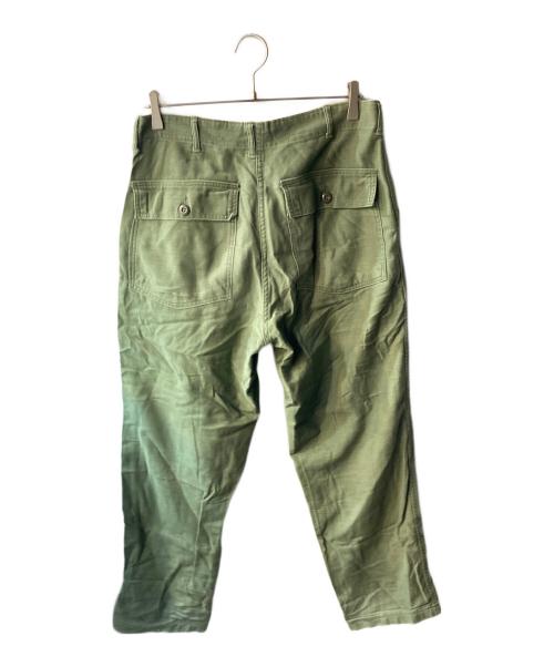 US ARMY（ユーエスアーミー）US ARMY (ユーエスアーミー) BAKER PANTS カーキ サイズ:ｗ34の古着・服飾アイテム