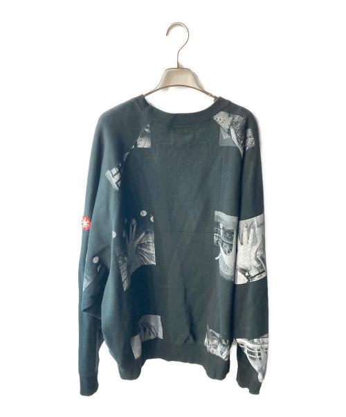 C.E（シーイー）C.E (シーイー) クルーネックスウェット ブラック サイズ:XLの古着・服飾アイテム