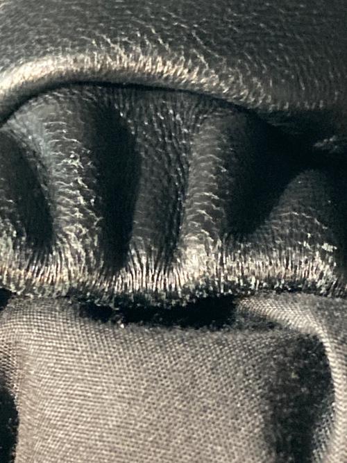 skookum（スクーカム）SKOOKUM (スクーカム) JOURNAL STANDARD relume (ジャーナルスタンダード レリューム) 別注 シープレザー ジップジャケット ブラック サイズ:Lの古着・服飾アイテム