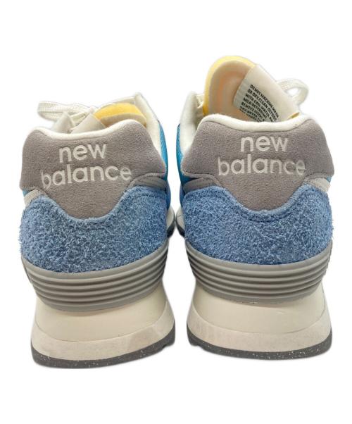 NEW BALANCE（ニューバランス）NEW BALANCE (ニューバランス) ローカットスニーカー ブルー サイズ:24cmの古着・服飾アイテム
