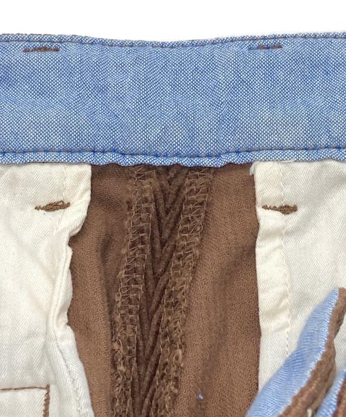 BEAMS PLUS（ビームスプラス）BEAMS PLUS (ビームスプラス) 2 Pleats Tapered Corduroy ブラウン サイズ:Ｍの古着・服飾アイテム