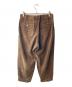 BEAMS PLUS (ビームスプラス) 2 Pleats Tapered Corduroy ブラウン サイズ:Ｍ：5000円
