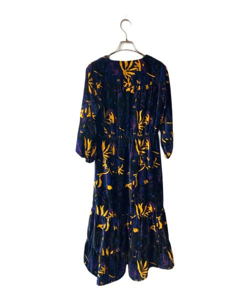 MAX&Co.（マックスアンドコー）MAX&Co. (マックスアンドコー) ブラウスワンピース ネイビー サイズ:165/88Aの古着・服飾アイテム