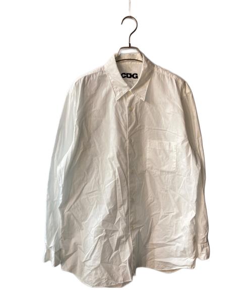 CDG（シーディージー）CDG (シーディージー) 1986 COMME des GARCONS ARCHIVE SHIRT ホワイト サイズ:XLの古着・服飾アイテム