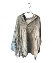 ONE FIFTH（ワンフィフス）の古着「スキッパーフーディ」｜グレー