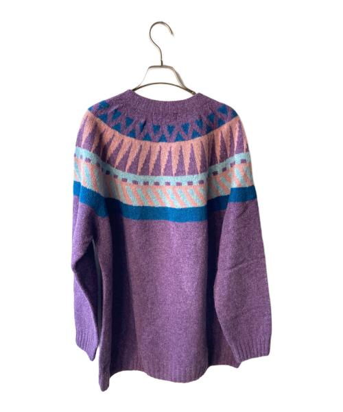 Nor' Easterly Tradition（ノアイースターリー）Nor' Easterly Tradition (ノアイースターリー) ノルディックセーター ブルー サイズ:FREEの古着・服飾アイテム