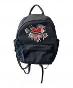 ANNA SUIアナスイ）の古着「ロックハート バックパック」｜ブラック