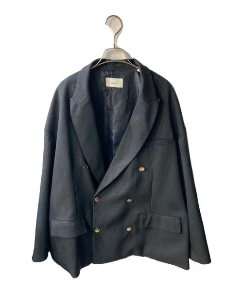 soerte（ソエルテ）soerte (ソエルテ) Oversize 6B assort blazer ネイビー サイズ:3の古着・服飾アイテム