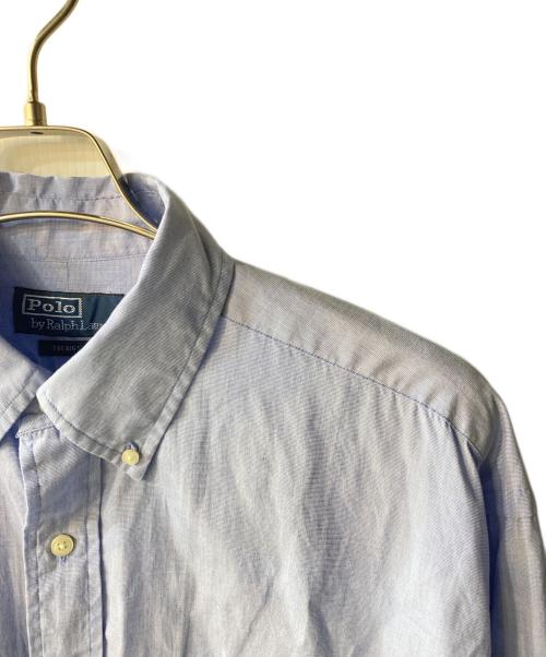 POLO RALPH LAUREN（ポロ・ラルフローレン）POLO RALPH LAUREN (ポロ・ラルフローレン) THE BIG SHIRTS ブルー サイズ:Ｍ 未使用品の古着・服飾アイテム