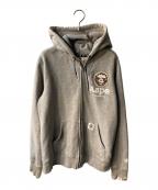 A BATHING APEア ベイシング エイプ）の古着「ジップパーカー」｜グレー