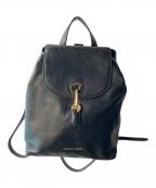 MICHAEL KORSマイケル・コース）の古着「レザーバックパック」｜ブラック