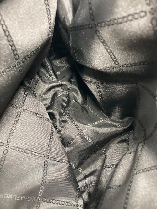 MICHAEL KORS（マイケル・コース）MICHAEL KORS (マイケル・コース) レザーバックパック ブラックの古着・服飾アイテム