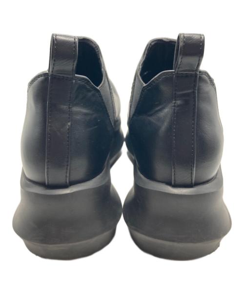 VEQUM（ベクム）VEQUM (ベクム) SIDE GORE ANKLE BOOTS ブラック サイズ:35の古着・服飾アイテム