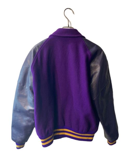 TEJAS MANUFACTURING（テジャス）TEJAS MANUFACTURING (テジャス) アワードジャケット パープル サイズ:Ｍの古着・服飾アイテム