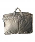 PORTERポーター）の古着「3WAYブリーフケース」｜シルバーグレー