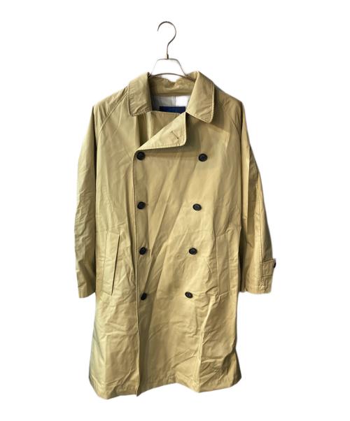 timone（ティモーネ）timone (ティモーネ) 透湿防水3レイヤー オーバートレンチコート ベージュ サイズ:46の古着・服飾アイテム