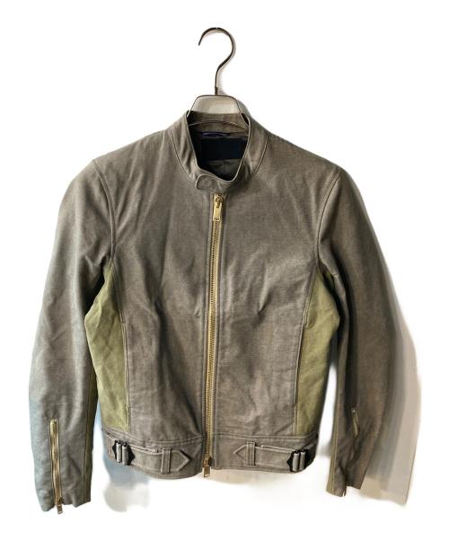 Junhashimoto（ジュンハシモト）Junhashimoto (ジュンハシモト) MILITARY S.RIDERS ブラウン サイズ:3の古着・服飾アイテム