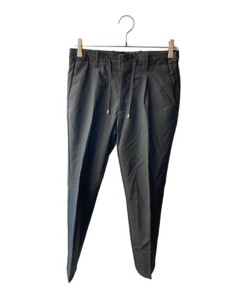 giab's ARCHIVIO（ジャブス アルキヴィオ）giab's ARCHIVIO (ジャブス アルキヴィオ) ウール&モヘア 2B ジャケットSTROZZI GOLD+パンツ VERDI GOLD ブラック サイズ:44の古着・服飾アイテム