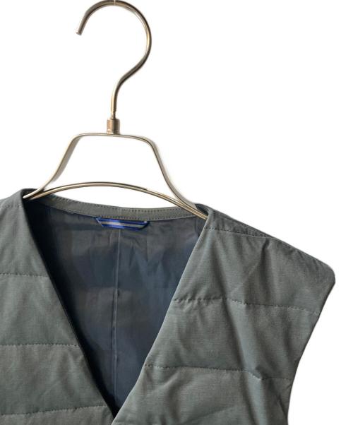 Junhashimoto（ジュンハシモト）junhashimoto (ジュンハシモト) VEST DOWN グレー サイズ:2の古着・服飾アイテム