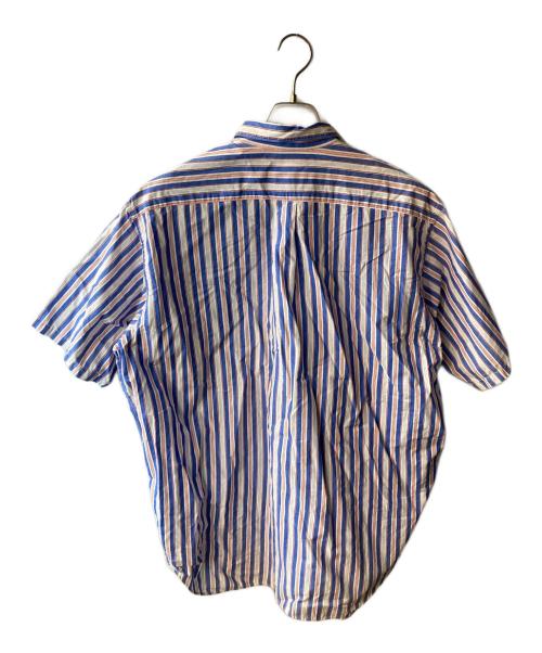 COMME des GARCONS HOMME（コムデギャルソン オム）COMME des GARCONS HOMME (コムデギャルソン オム) ストライプショートスリーブシャツ ブルー サイズ:不明の古着・服飾アイテム