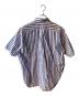 COMME des GARCONS HOMME (コムデギャルソン オム) ストライプショートスリーブシャツ ブルー サイズ:不明：9000円