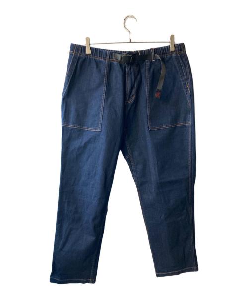 GRAMICCI（グラミチ）GRAMICCI (グラミチ) STRETCH DENIM LOOSE TAPERED RIDGE PANT インディゴ サイズ:XLの古着・服飾アイテム