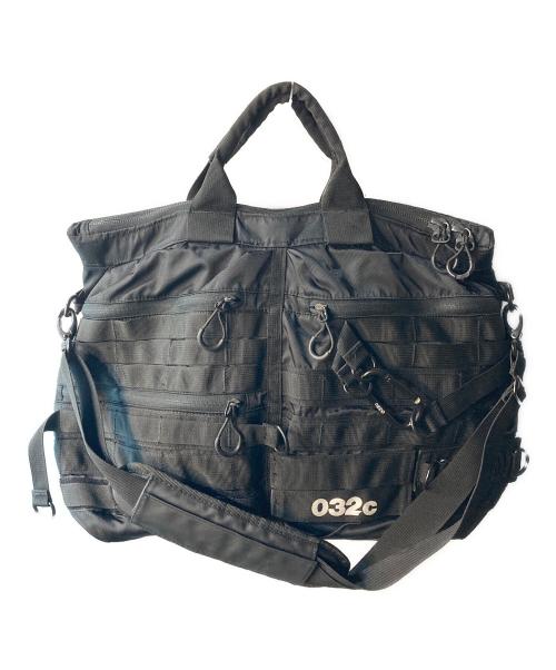 adidas（アディダス）adidas (アディダス) 032c (ゼロスリーツーシー) Duffel Bag ブラックの古着・服飾アイテム