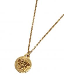 VERSACE（ヴェルサーチェ）の古着「メデューサネックレス」｜ゴールド