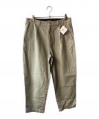 HUFハフ）の古着「CROMER ワイドパンツ」｜カーキ