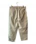 HUF (ハフ) CROMER ワイドパンツ カーキ サイズ:W34 未使用品：9000円