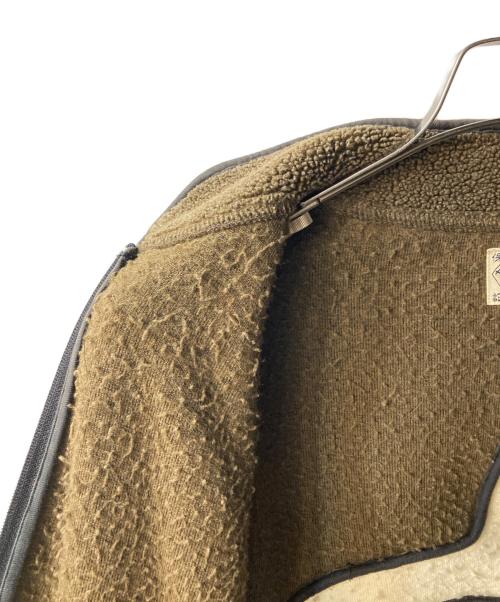 EVISU（エヴィス）EVISU (エヴィス) フリースジャケット刺繍ロゴビッグカモメ ブラウン サイズ:34の古着・服飾アイテム