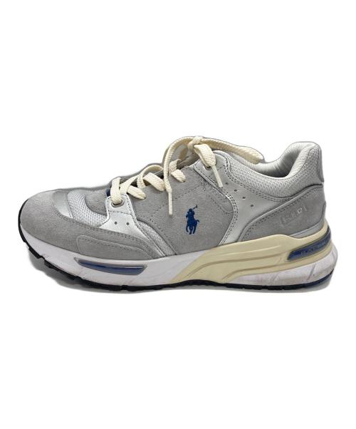 POLO RALPH LAUREN（ポロ・ラルフローレン）POLO RALPH LAUREN (ポロ・ラルフローレン) ローカットスニーカー グレー サイズ:27.5cmの古着・服飾アイテム